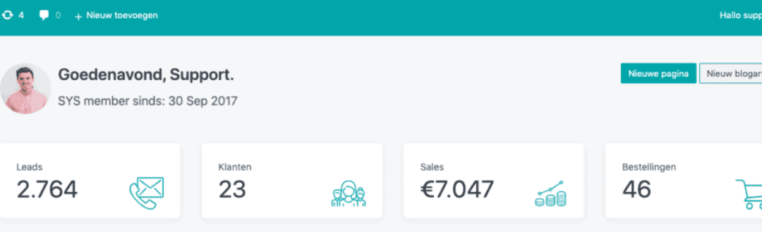 Nooit meer gedoe met je website met SYS Platform!