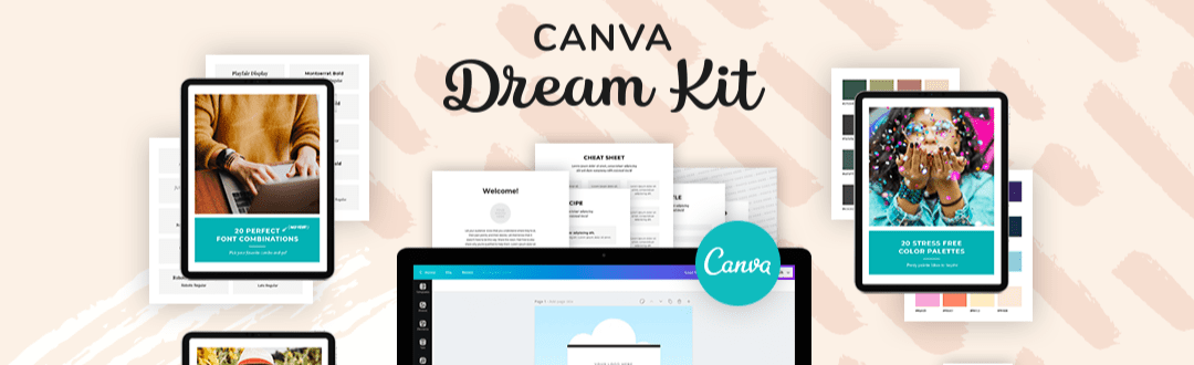 Professionele visuals maken voor je online academie met Canva Dream Kit!