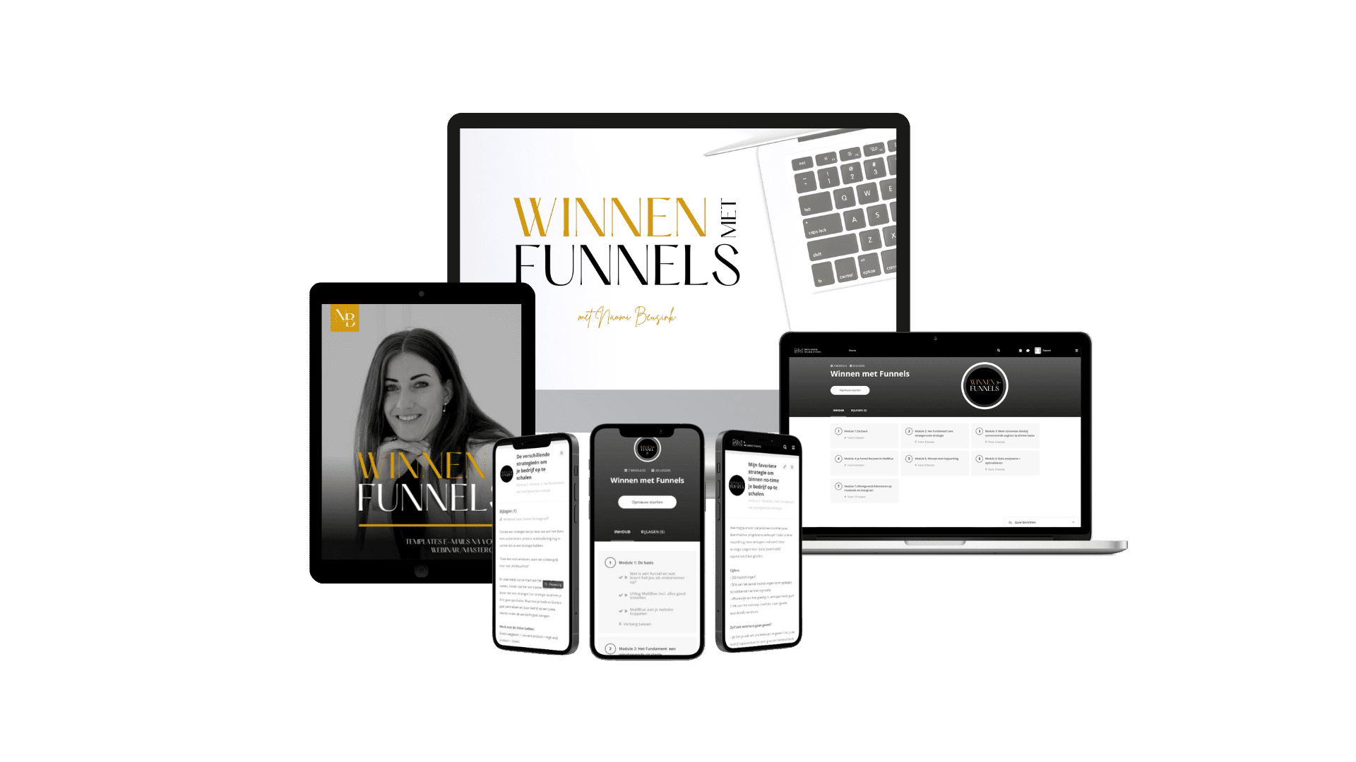 Winnen met Funnels - transparant online-training-Winnen-met-funnels