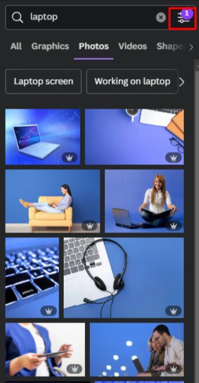 canva-hack-filter filter gebruiken van canva